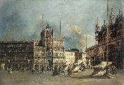 GUARDI, Francesco The Torre del'Orologio oil on canvas